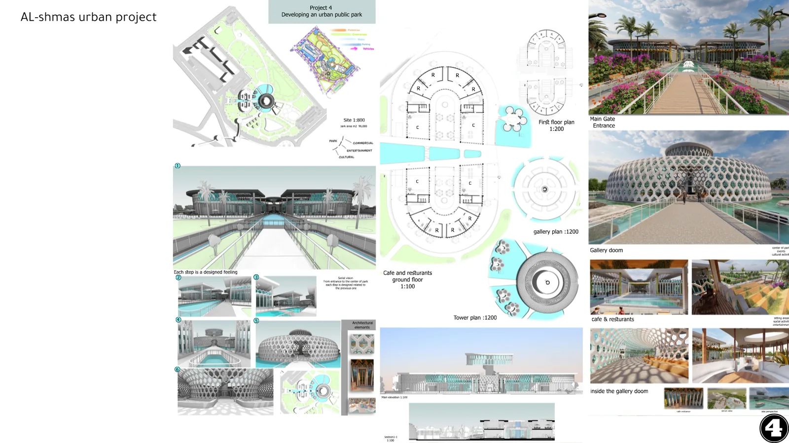 Al-Shmas Urban Project portfolio spread