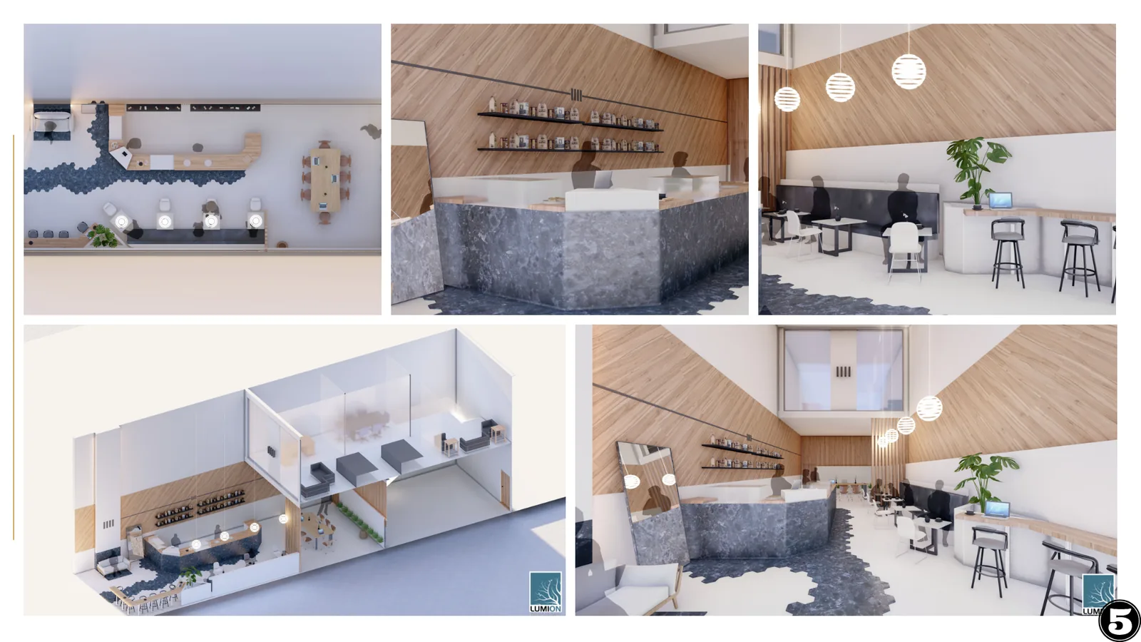 Residential Design portfolio spread